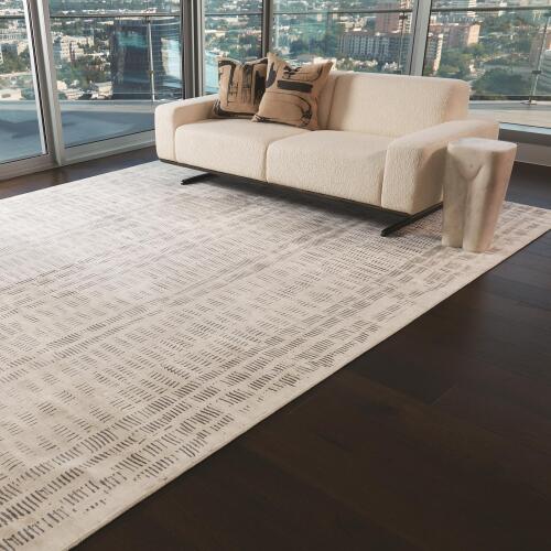 Frequency Rug-Charcoal/Cream
