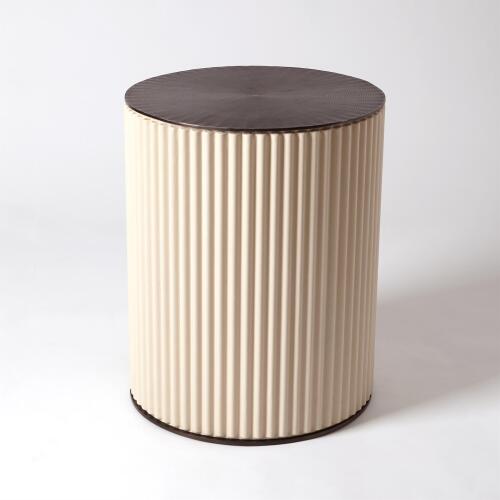 Camille Side Table-Bronze