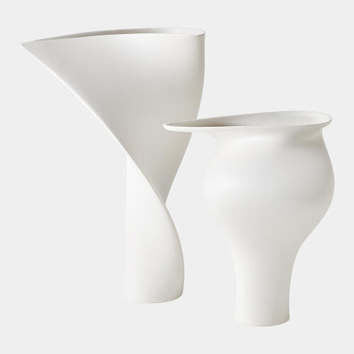 Euphonious Vase-Matte White