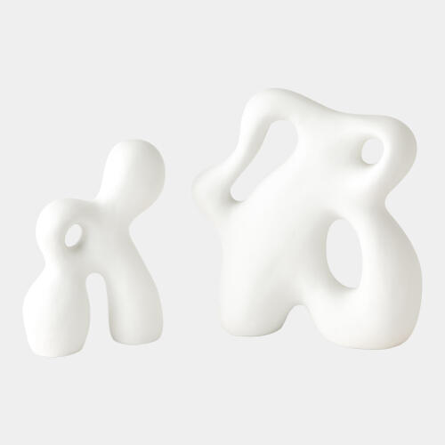 Ronan Sculpture-Matte White-Sm