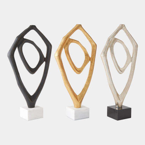 Interplay Sculpture-Bronze