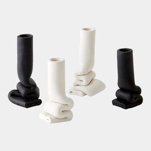 Squoze Vase-White