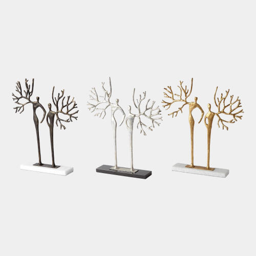 Branch Man and Woman-Silver Leaf