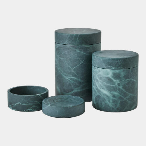 Cilindro Alabaster Box-Black/Green