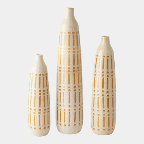 Dots and Dashes Vase