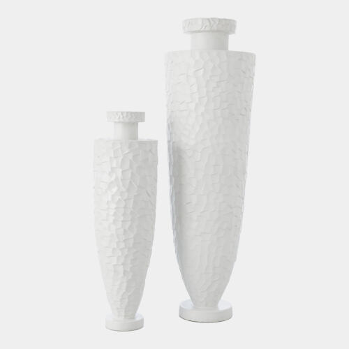 Monumental Chiseled Vase