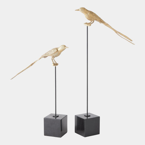 Perched Swallow-Brass