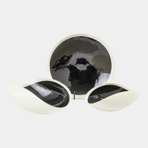 Ebony and Ivory Bowl