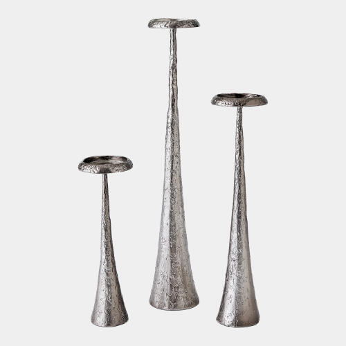 Beacon Candle Holder-Gunmetal
