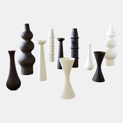 Pasteur Vase-Matte White