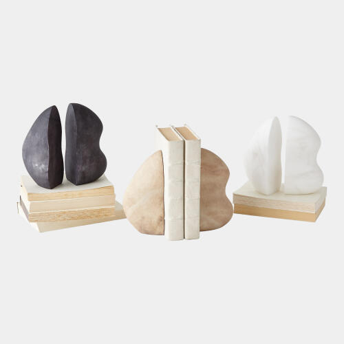 Amorph Bookends-White
