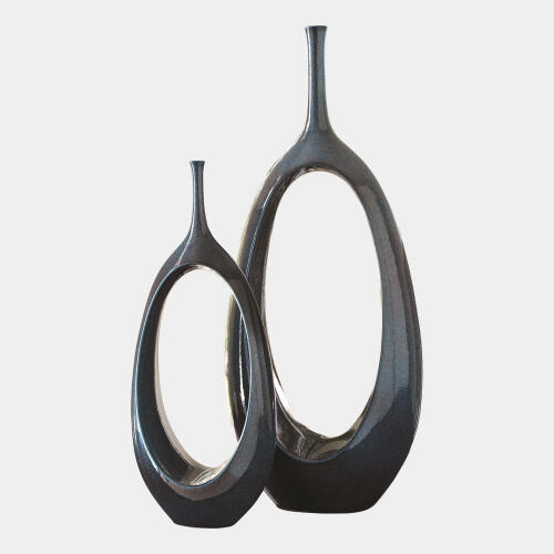 Open Ring Vase-Celestial