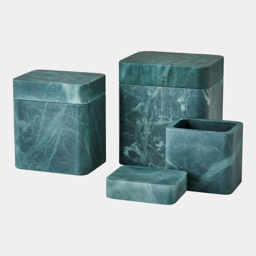 Raggio Alabaster Box-Black/Green-Sm