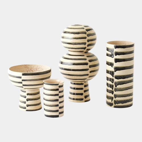 Jail Break Cylindrical Vase-Lg