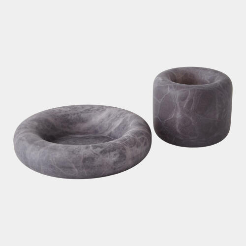 Claudia Ring Bowl-Alabaster-Gray-Squat