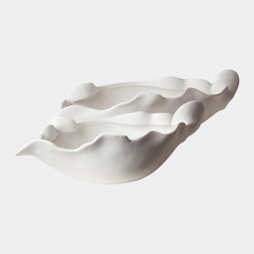 Freyda Bowl-Matte White