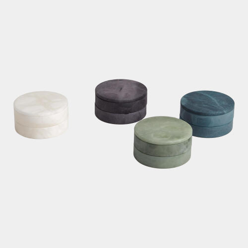 Leora Swivel Box-Alabaster-Blue