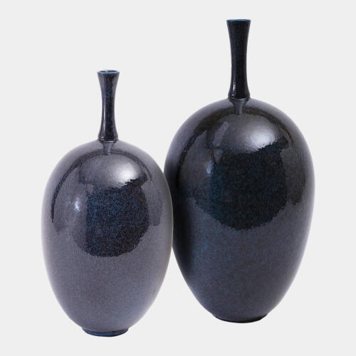 Pluto Ovoid Vase-Celestial