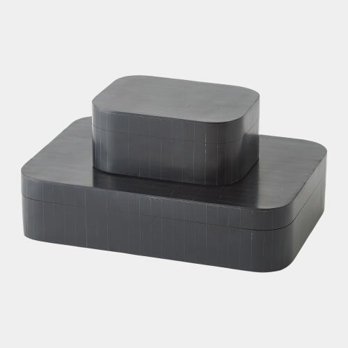 Super Ellipse Box-Black-Sm