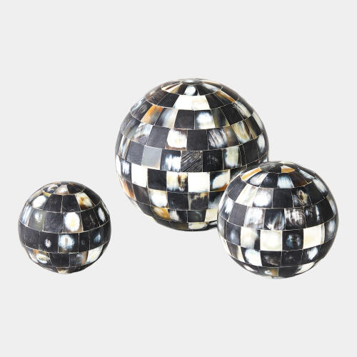 Orb Accent-Horn-Black