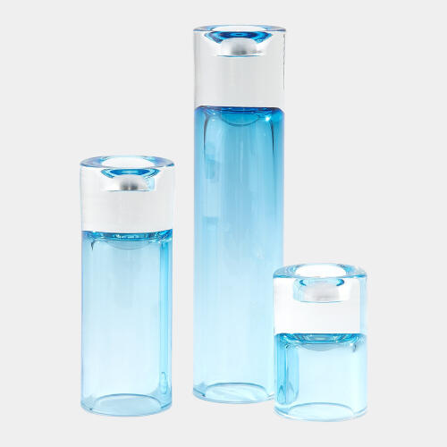 Thorp Tea Light Holder/Vase-Blue