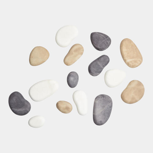 Alabaster River Rocks-White