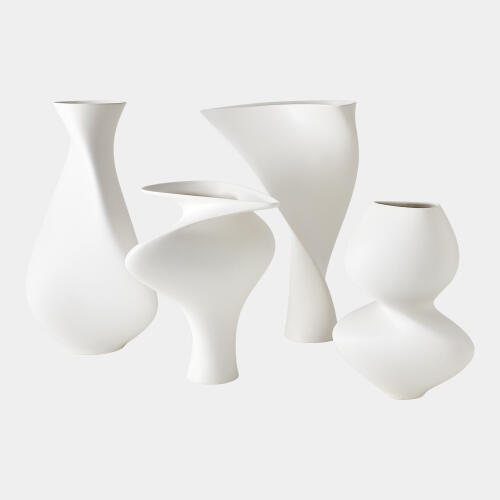 Euphonious Vase-Matte White