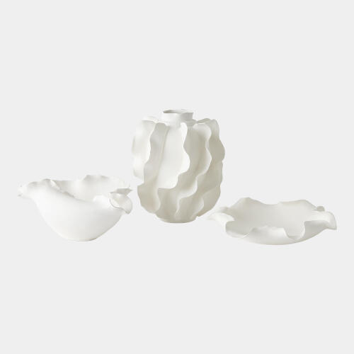 Folios Vase-Matte White