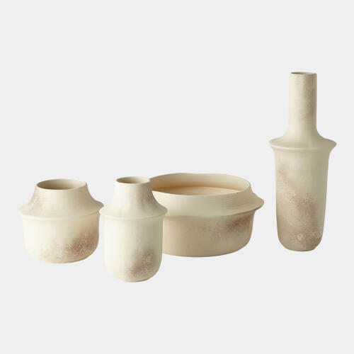 Fladis Vase-Matte Cream Marble-Short