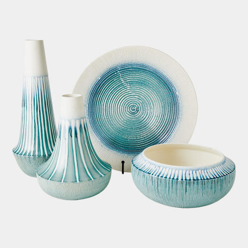 Ribbed Charger-Lamb's Ear