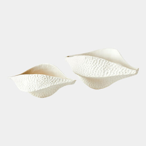 Asuma Porcelain Pod-Matte White