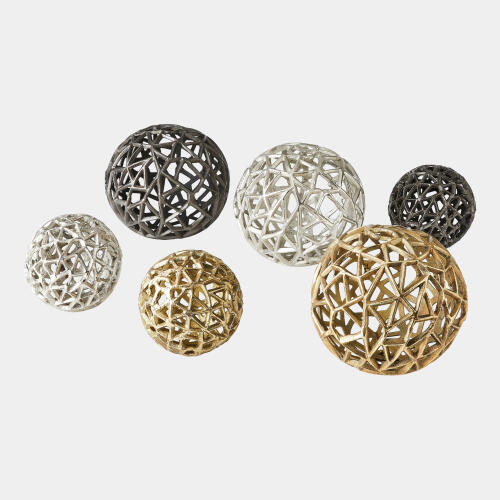 Jali Ball-Antique Brass