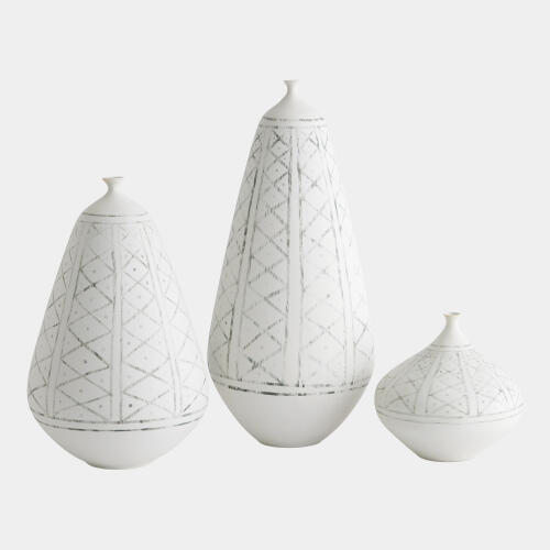 Grenz Vase-Hand Painted-Lg