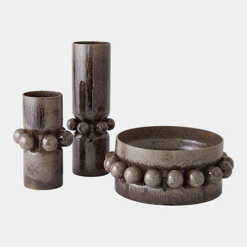 Hera Vase-Reactive Bronze-Lg