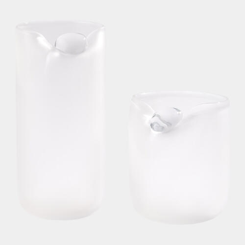 Poise Vase-Frosted