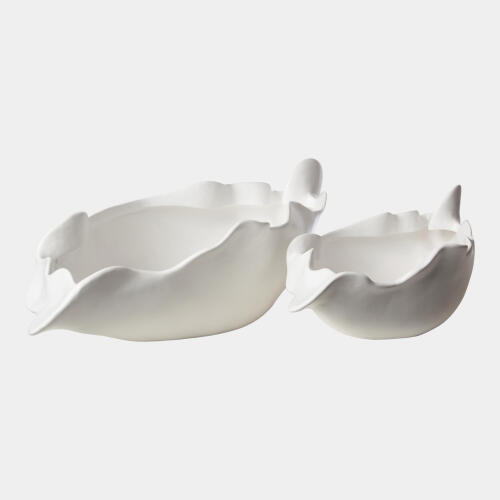 Freyda Bowl-Matte White