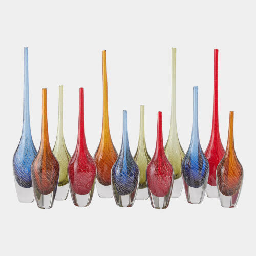 Flecked Spire Bottle-Blue