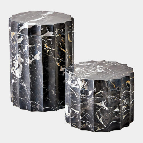 Ionic Jar-Golden Portoro