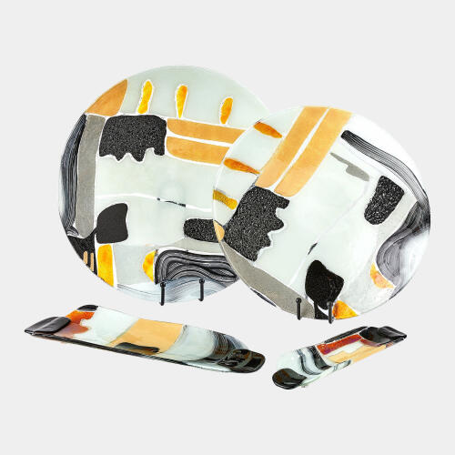 Cashmere Glass Platter