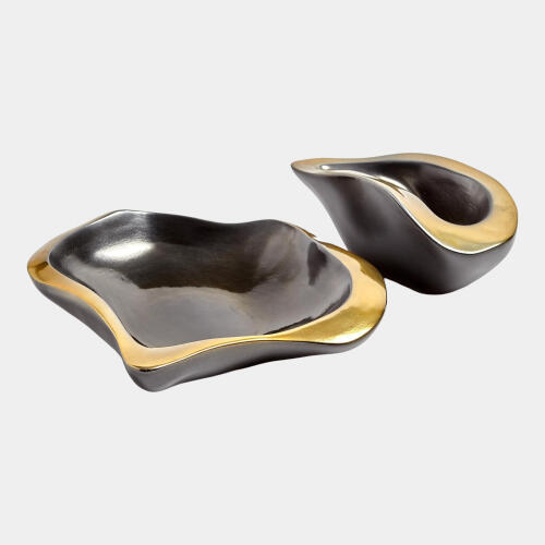 Formation Bowl-Black/Gold-Sm