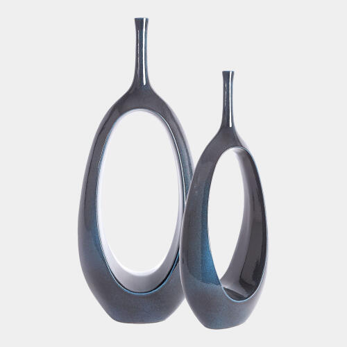 Open Ring Vase-Celestial