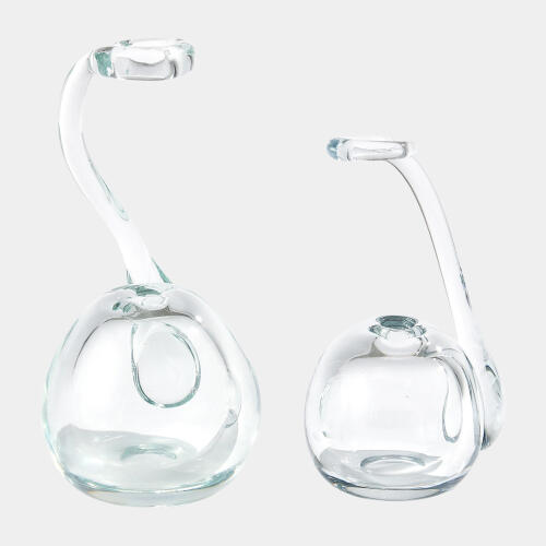 Clear Ring Flower Vase