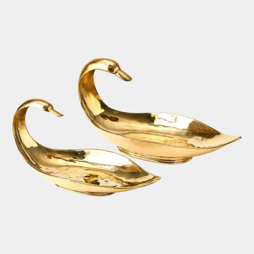 Duck Bowl-Polished Brass