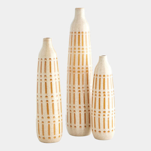 Dots and Dashes Vase