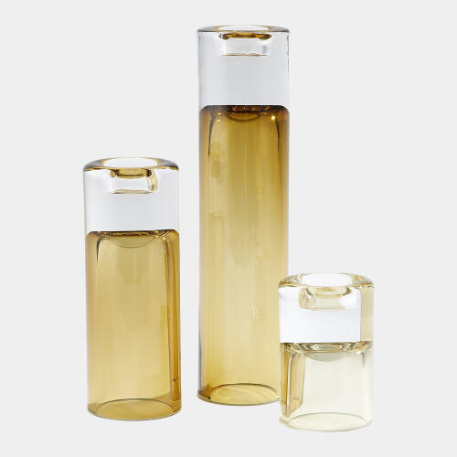 Thorp Tea Light Holder/Vase-Moss Green