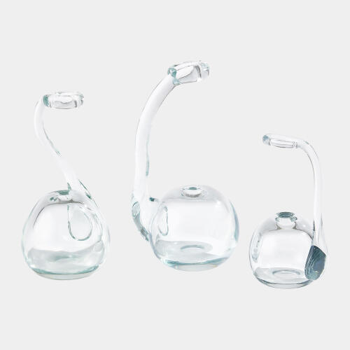 Clear Ring Flower Vase