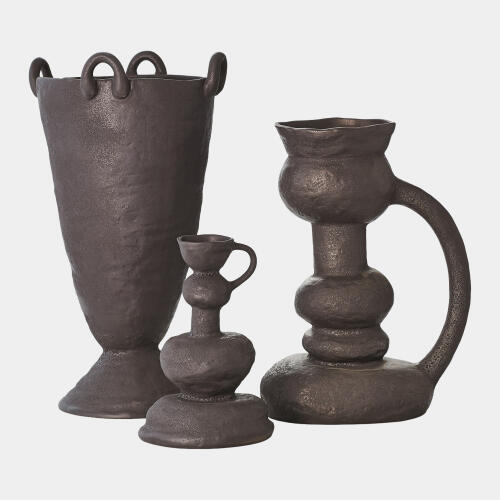 Victoire Vase-Black