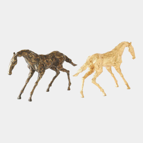 Cast Stallion-Gold Leaf