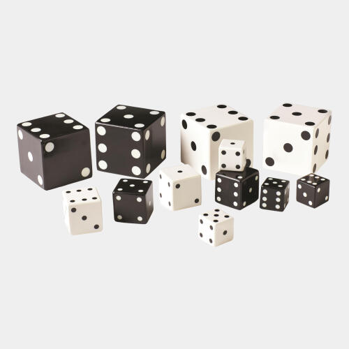 Dadi-Black w/White Dots-SIG III