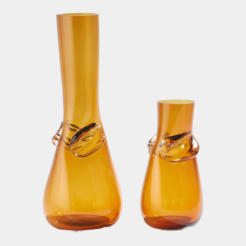 Serena Vase-Amber